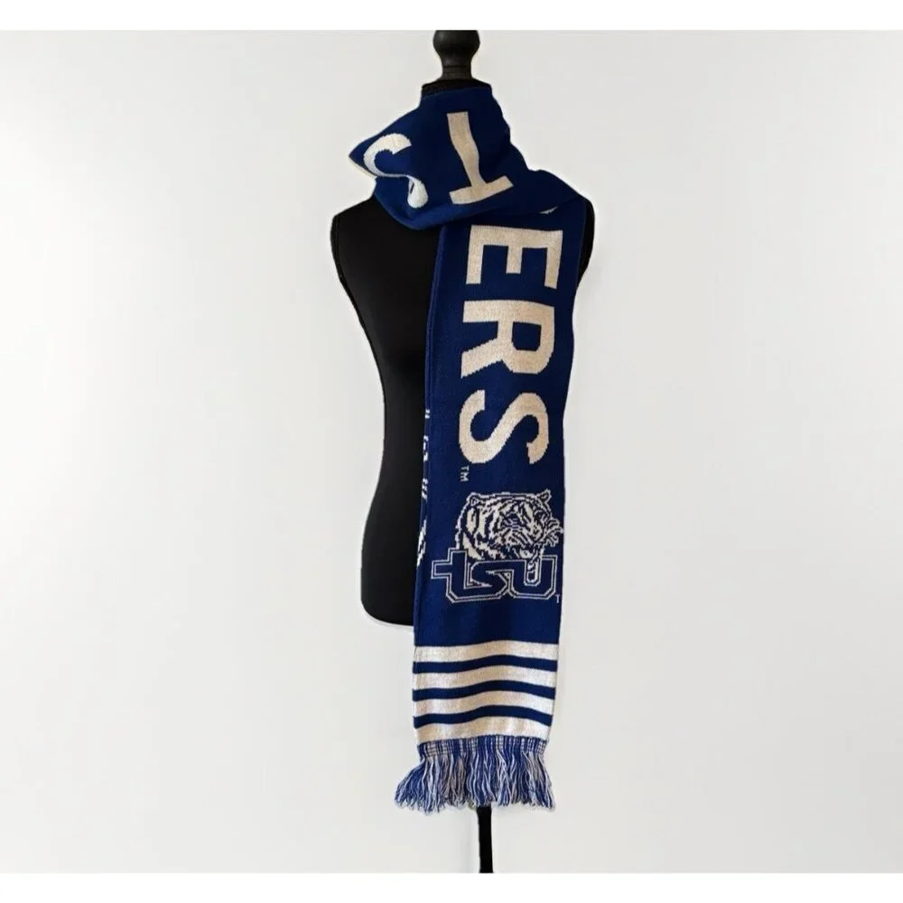 Memphis Tigers TSU‎ University Scarf Blue White Officially Licensed Product NWT
